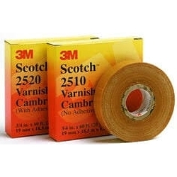 Scotch® 2520-2X36YD Scotch® Varnished Cambric Tape 2520, 2 in x 36 yd, Yellow