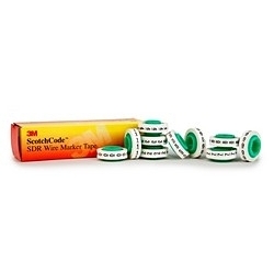 3M SDR-0 SDR Marker Tape, 96 in L 0.215 in W, Polyester Film, Refill Roll