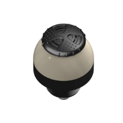 Banner Engineering EZ-LIGHT® K50LGRALSYPQ Indicator Light, 12 to 30 V DC, 65 mA, Panel Mount