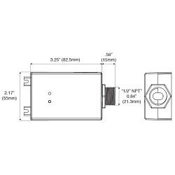 Aleo™ Lighting WLC/BT-PWPK-20A-UNV- 10V-A AleoBlue, Wireless Bluetooth Control Nod