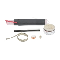 3Mâ„¢ 7100258486 7620-T Cold Shrink QT-III Termination Kit, Silicone Rubber