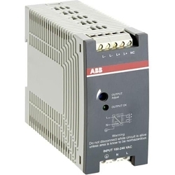ABB 1SVR427031R0000 CP-E Switch Mode Power Supply, 85 to 264 VAC/90 to 375 VDC Input, 24 VDC Output, 30 W Power Rating, 1.25 A, DIN Rail Mount