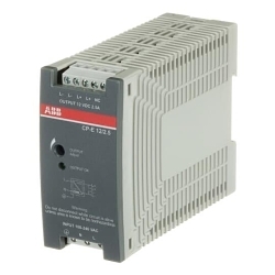 ABB 1SVR427032R1000 CP-E Switch Mode Power Supply, 85 to 264 VAC/90 to 375 VDC Input, 12 VDC Output, 30 W Power Rating, 2.5 A, DIN Rail Mount