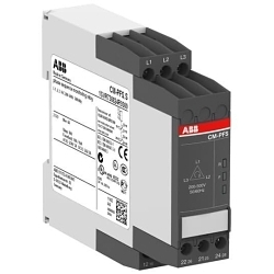 ABB 1SVR730824R9300 CM-S Universal 3-Phase Multi-Function Monitoring Relay, 200 to 500 VAC, 2 to 4 A, 2CO DPDT Contact, 200 to 500 VAC V Coil
