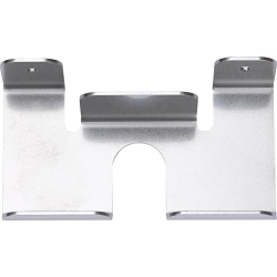 ABB 2TLA020007R1200 Suspension Shelf, For Use With Model JSTD25K/JSTD25H/JSTD25F Two-Hand Device, Stainless Steel