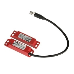 ABB Jokab Safety 2TLA050056R2100 Sense 7 Non-Contact Safety Switch With Quick-Connect Cable, 88 mm L x 25 mm W x 13 mm H Coded Magnetic Actuator, 0.2 A at 24 VDC Contact, 1NO-2NC Contact