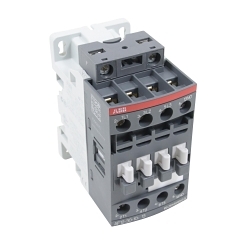 ABB AF12-30-10-13 AF12 3-Phase Contactor, 100 VAC, 250 VDC V Coil, 28 A, 3NO Contact, 3 Poles