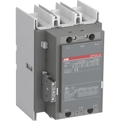 ABB AF400-30-11-70 AF400 Contactor, 100 V AC, 250 V DC V Coil, 550 A, 3NO Contact, 3 Poles