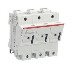 ABB E93/30SJ Contactors Fuseholder, 30 A, 3 Poles, For Use With Overcurrent and Short Circuit Protection Specific Class J Fuses