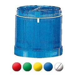 ABB KL70-401L Light Element, 12 to 240 VAC/VDC, LED Lamp, 2.76 in Dia, Blue