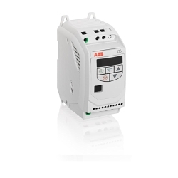 ABB ACS255-01U-04A3-2+B063+F278 1-Phase Low Voltage Micro AC Drive, 200 to 240 V AC Input/230 V AC Output, 4.3 A, 1 hp, 6.3 in W x 6.9 in D