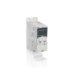 ABB ACS355-03U-02A4-2 3-Phase Low Voltage Machinery AC Drive, 200 to 240 V AC Input/240 V AC Output, 2.4 A, 1/2 hp, 2.76 in W x 6.34 in D