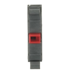 ABB MCB-01 Modular Non-illuminated Contact Block, 22 mm, 1NC Contact, 6 A at 230 VAC, 5 A at 24 VDC Contact, Gold Plated Silver Contact