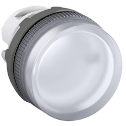 ABB ML1-100C Modular Pilot Light Operator, 22 mm, Clear