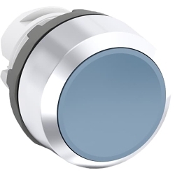 ABB MP1-30L Round Modular Non-Illuminated Pushbutton, 22 mm, Blue