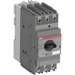 ABB MS165-54 Manual Motor Starter, ON/OFF/Trip Action, 3 Poles, IP20 Enclosure