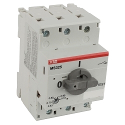 ABB MS325-1.0 Manual Motor Starter, 3 Poles, IP20 Enclosure