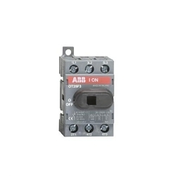ABB OT25F3 Front Operated Non-Fusible Open Disconnect Switch, 600 VAC, 30 A, 20 hp, 3 Poles
