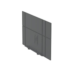 ABB OXEB1600/6 Phase Barrier, For Use With TruONE® ATS Automatic Transfer Switches, 4-Pole, Plastic, Gray