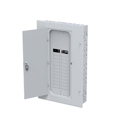 ABB PAL2412 P-Series Single Phase Main Lug Load Center, 120, 240 V AC, 125 A, 22 kAIC Interrupt