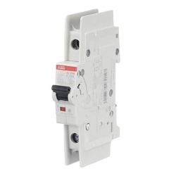 ABB SU201M-K25 S200U High Performance Miniature Circuit Breaker, 277/480Y VAC, 48/96 VDC, 25 A, 10 kA Interrupt, 1 Poles, Thermal Magnetic Trip