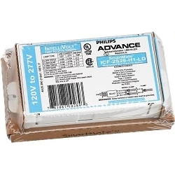 Advance SmartMate ICF2S18H1LDK Electronic Compact Fluorescent Ballast, CFL Lamp, 18 W Lamp, 120 to 277 VAC, Programmed, 0.95 Ballast Factor