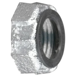 Appleton® BU-100I Conduit Bushing, 1 in Trade, Malleable Iron, Zinc Electroplated
