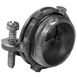 Appleton® NEER™ C-500 2-Screw Service Entrance Cable Connector, 3/8 in Knockout, 14/2 to 12/2 AWG Conductor, Die Cast Zinc