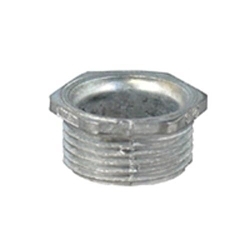 Appleton® CN-50 Bushed Conduit Nipple, 1/2 in, For Use With IMC/Rigid Conduit, Die Cast Zinc, Zinc Plated