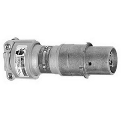 Appleton® CPH-6034BC CPH 3-Phase Pin and Sleeve Plug, 125/250/480 V AC, 60 A, 4 Poles, 3 Wires
