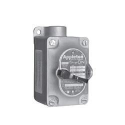 Appleton® Contender™ EDS175-1MSW EDS Factory Sealed Dead End Motor Starter, 1 Poles, NEMA 3/3R/7C/7D/9E/9F/9G