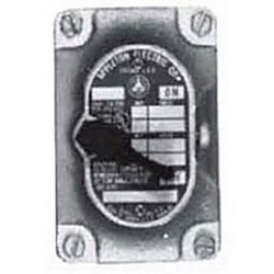 Appleton® EFK-F12-Q EFKF Explosionproof Switch Front Cover, For Use With 120 to 277 VAC, 20 A, 1-Pole EFS Non-Sealed Tumbler Switches, Malleable Iron