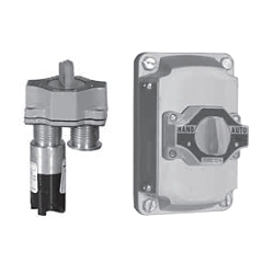 Appleton® EFKB102SRC EFDB Selector Switch Assembly With Cover, 600 V AC, 10 A, 3NO-1NC Contact, Knob Operator