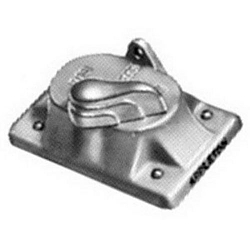 Appleton® FSK-1VS Operating Device Box Cover With Stainless Steel Screws and Gasket, 4-9/16 in L x 2-13/16 in W, Tumbler/Toggle Switch Cover, Malleable Iron