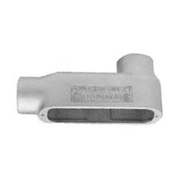 Appleton® UNILETS™ LB250-M Type LB Conduit Outlet Body, 2-1/2 in Hub, 35, 139 cu-in, Malleable Iron, Triple Coated