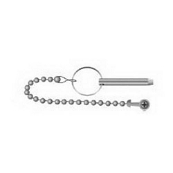 Appleton® NBL-SR Pushbutton Securing Rod With Stainless Steel Chain, For Use With ECS Selector Switch Control Stations, NEMA 3R/7BCD/9EFG, Stainless Steel