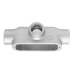 Appleton® UNILETS™ T75-M Type T Conduit Outlet Body, 3/4 in Hub, Form 35 Form, 9.5 cu-in Capacity, Malleable Iron, Triple Coated