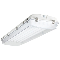 Atlas® IFW4632UEI8 High Bay Fixture, (6) T8 Fluorescent Lamp, 120 to 277 VAC, Post Painted Polyester Coated Housing