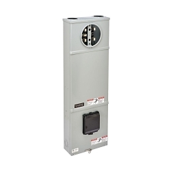 B-Line 214 MTB 1-Position Meter Main Breaker, 120/240 V AC, 100 A, 1 Phase, NEMA 3R Enclosure