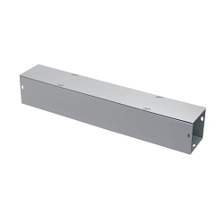 B-Line 1212120 G NK Straight Section Through Hole Wiring Trough, 120 in L x 12 in W x 12 in H, Screw Cover, Steel
