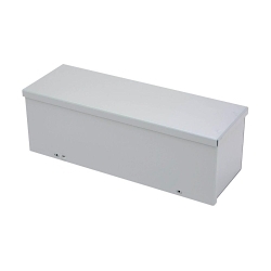 B-Line 8836 GRT NK Straight Section Wiring Trough, 36 in L x 8 in W x 8 in H, Screw Cover, 16 ga Steel