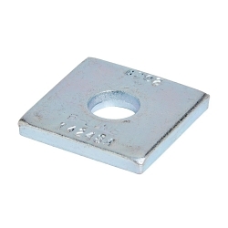 B-Line B201ZN Square Washer, 3/8 in, 7/16 in ID, Steel