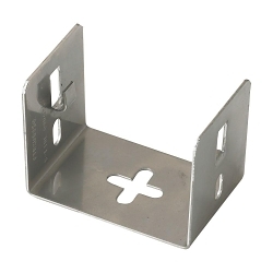 B-Line FTB2UBGLV Light Duty Wall/Rack Bracket, For Use With Flextray™ FT2X2X10 Wire Basket Tray, Steel