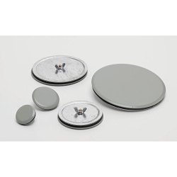 B-Line S050 Oiltight Enclosure Hole Seal, 1/2 in Conduit, 0.88 in Hole, For Use With Meter Socket, Conduit Hole, Steel, Polyester Powder Painted