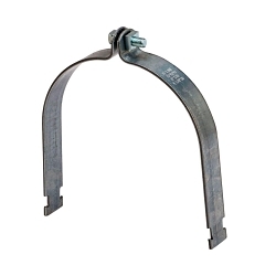 B-Line B2022ZN B2000 Conduit Pipe Clamp, 8 in Conduit, 1000 lb Load, 8-5/8 in OD, Steel
