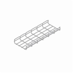 B-Line FLEXTRAY™ FT2X4X10 Straight Section Cable Basket Tray, 2 in D Loading, 10 ft L x 4 in W, Steel