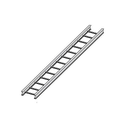 B-Line KwikSplice™ KSA4A09-18-144 KSA4A Straight Section Cable Tray, 221 ft-lb, 12 ft L x 18 in W, 6063-T6 Aluminum