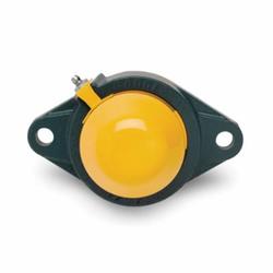 EC-208-P Dodge® 128210 208 Bearing End Cover, 3-3/8 in OD, 2-13/32 in W, Polymer Housing