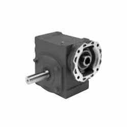 Dodge® Tigear-2® Ultra-Kleen® SS17Q10H56 Right Angle Washdown Speed Reducer, Quill Input, Hollow Output, 1.67 hp, 10:1 Gear Ratio, 175 rpm Maximum Output, 534 in-lb Torque Rating