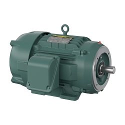 Baldor-Reliance Super-E® CECP84107T-4 C-Face AC Motor, IP56, TEFC Enclosure, 25 hp, 460 V AC, 60 Hz, 284TSC Frame, 3520 rpm Speed, F1 Foot Mount